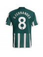 Manchester United Bruno Fernandes #8 Vieraspaita 2023-24 Lyhythihainen